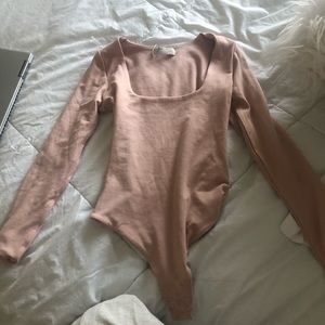 Oh Polly bodysuit (pinkish/creamish)